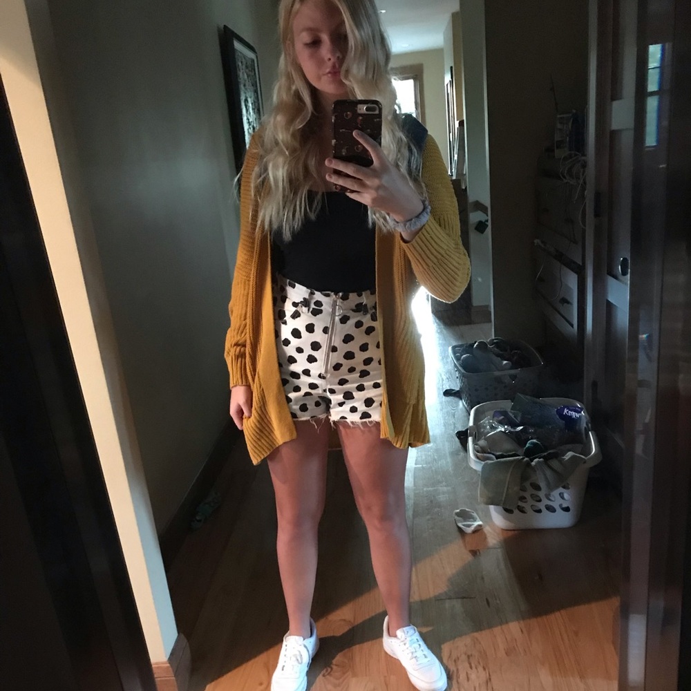 Urban Outfitters BDG Mustard Cardigan